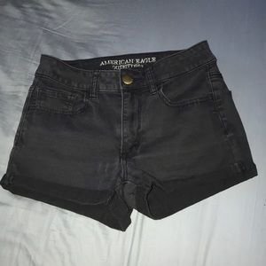 American eagle black Jean shorts